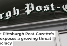 The Pittsburgh Post-Gazette announced it will shut down on May 3. AP Photo/Gene J. Puskar